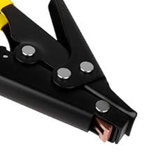 Zip Tie Tool, Tensioning and Cutting Tool for Fastening and Cutting Plastic or Nylon Cable Tie, Cable Tie Gun for Cable Management, Zip Tie Tightener with Ergonomic and Portable Design