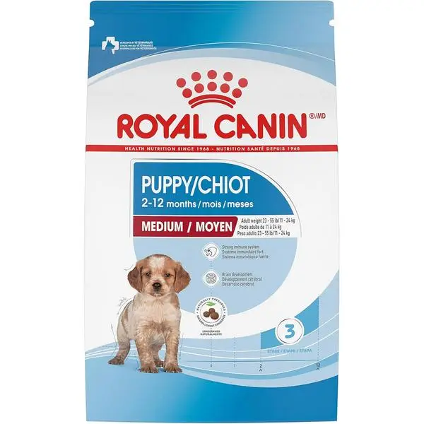 Size Health Nutrition Medium Puppy Dry Dog Food, 30 lb bag
