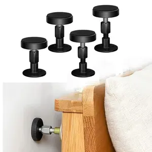 4PCS Adjustable Bed Frame Anti-Shake Tool – Threaded Headboard Stoppers 30-68mm