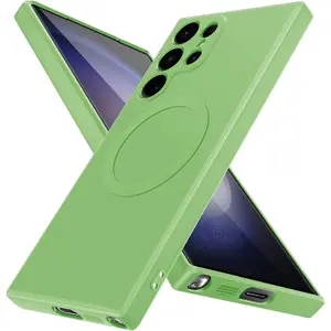 Solid Color Phone Case, Shockproof Phone Protective Cover, Protector, Phone Accessory Compatible with Samsung Galaxy S25 Ultra S25 Edge S24 S23 S22 S21 Ultra, Casing, Cellphone Accessory, Smartphone, Protection
