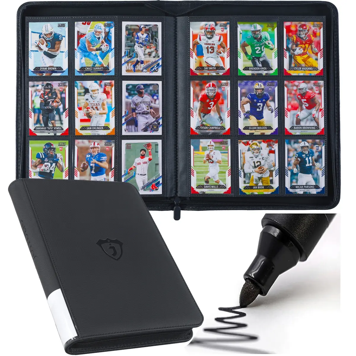Card Binder, Upgraded 9 Pockets Trading Card Collection Binder for Cards, 360 Card Book Holder Album for Yugioh, MTG, TCG, Magic, Sports Cards - TikTok Shop Card Binder, Upgraded 9 Pockets Trading Card Collection Binder for Cards, 360 Card Book Holder Album for Yugioh, MTG, TCG, Magic, Sports Cards - TikTok Shop