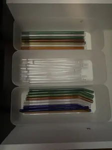 glass straws