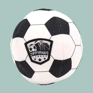 Soccer Ball Plush Dog Toy