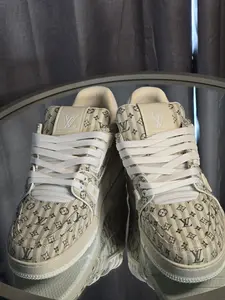 Pre-owned Louis Vuitton Striped Trainers for Men's