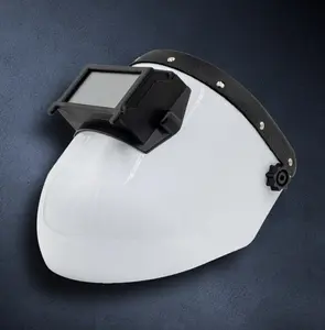 Outlaw Leather Proliner — White Shell w/ Black Leather Top
