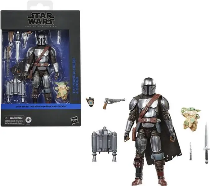 Star Wars: The Mandalorian & Grogu - Black Series - The Mandalorian & Grogu Deluxe Action figurine/statue  [COLLECTIBLES] Action figurine/statue