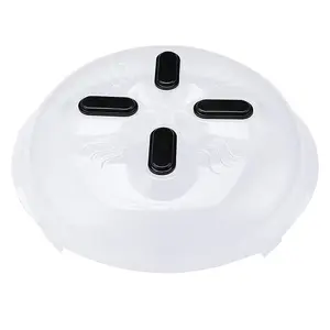 12" Magnetic Microwave Splatter Cover | BPA-Free, Vented Lid That Stops Messes & Sticks to Your Microwave!