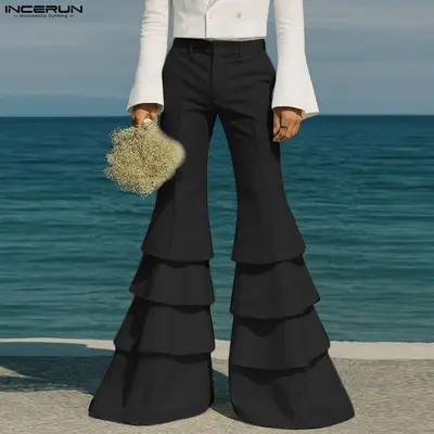 Flare Dress Pants Men - TikTok Shop
