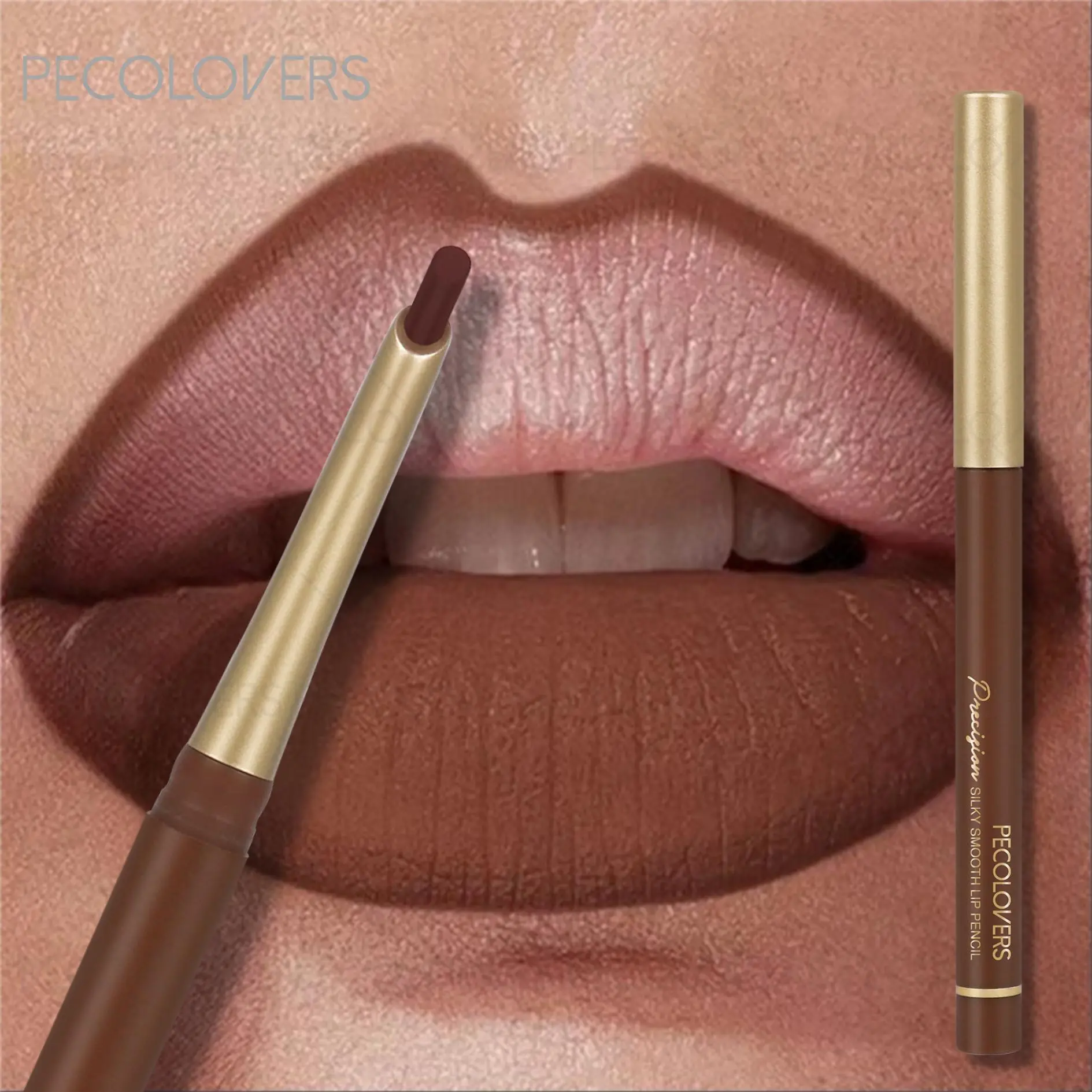 24 Shades of Waterproof Matte Lip Liner Pencils, Non-Sticky Lipstick, an Ideal Present for Valentine'S Day, Lipliner, Lip Liner Makeup