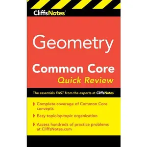 USED-Cliffsnotes Geometry Common Core Quick Review by Koswatta, M. Sunil R. (Paperback)