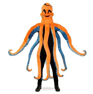 Octopus - Under the Sea - Costume - Unisex Deluxe Mascot Costume