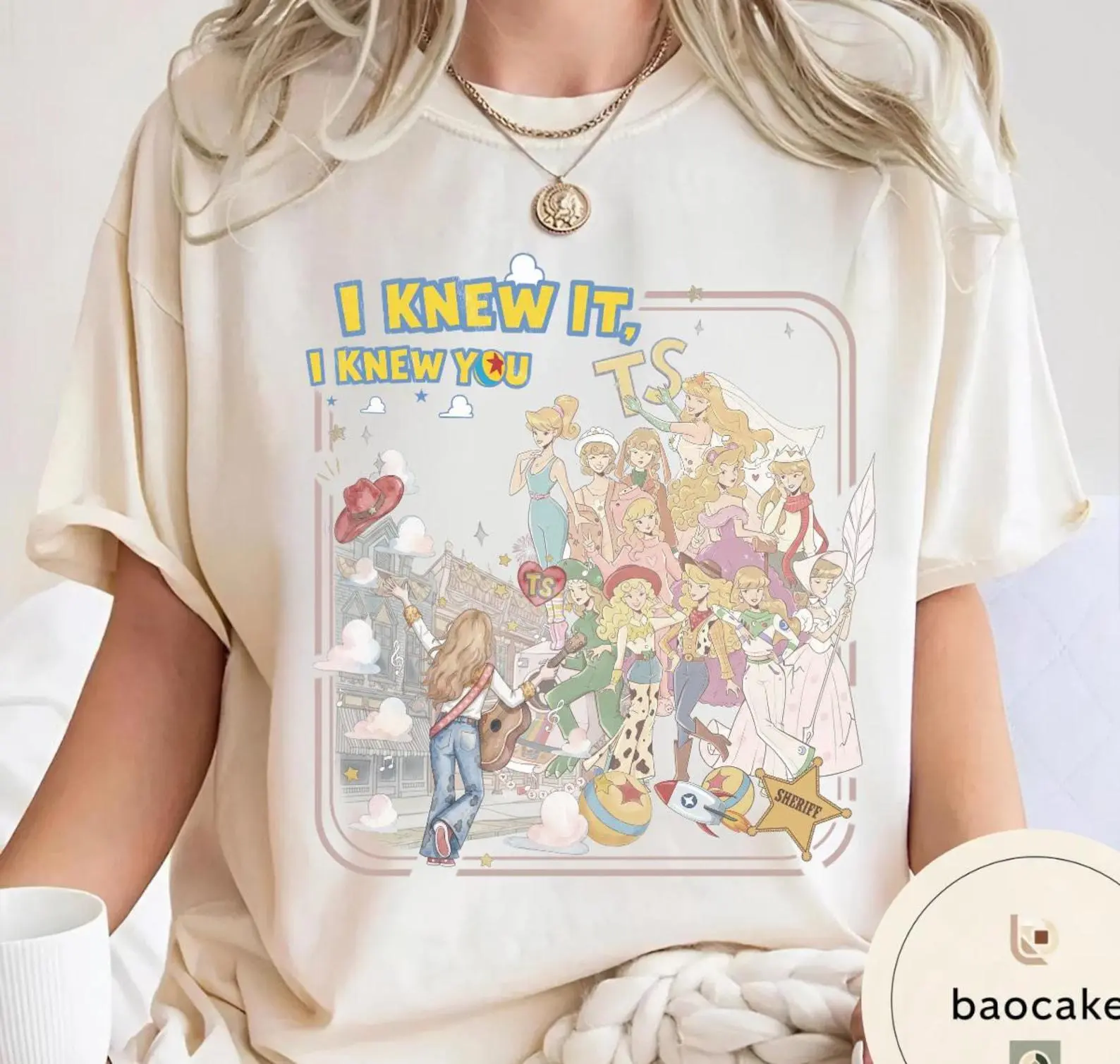 TS Jessie Cow Girl T-shirt, I Knew It I Knew You Shirt, WDW Girls Trip Tee