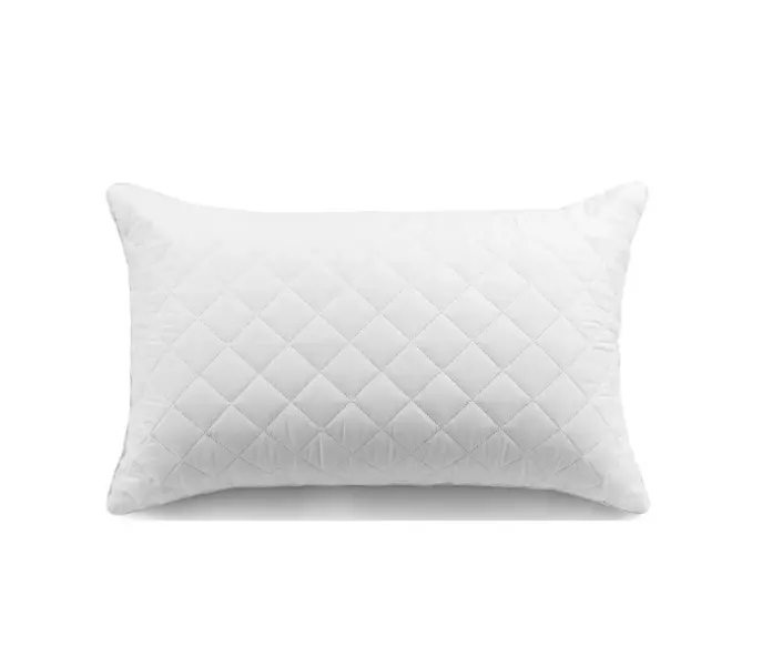 Brushed Microfiber Foam King Bed Pillow - Textured Design, Lightweight and Durable, Ideal for Comfortable Sleep