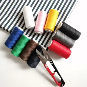 10-Pack 250m Small Spools Sewing Thread, 40s2 Polyester Sewing Thread, Ideal for Hand Sewing and Machine Use, Durable and Reliable