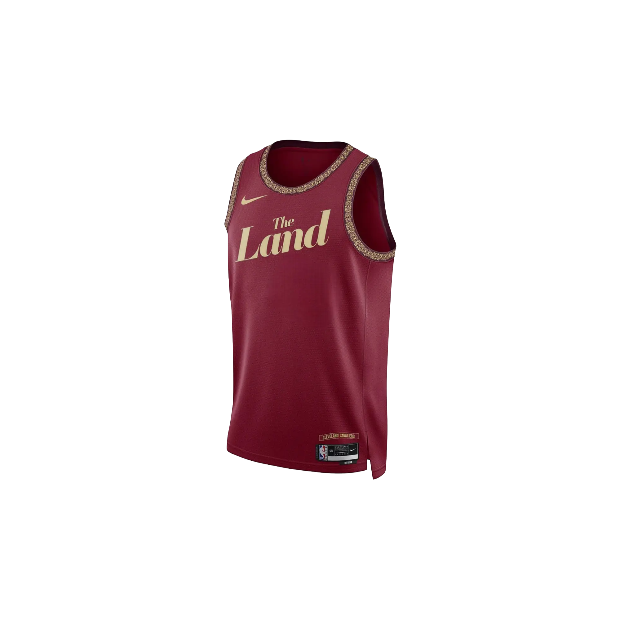 NBA Cavaliers City Edition Swingman Jersey 23 "Team Crimson" DX8528 698