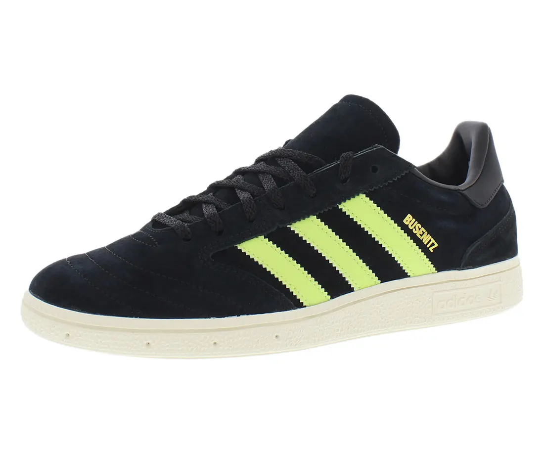 Adidas Busenitz Vintage Suede Men's Athletic Trainers - Casual Trainers, Lace-Up Closed Round Toe Suede Upper Sports Footwear for Walking