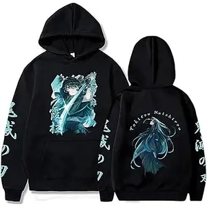 Anime Tokitou Muichirou Deon Sler Hoodie Men Women Sweatshirts Harajuku Long Sleeve Unisex Streetwear