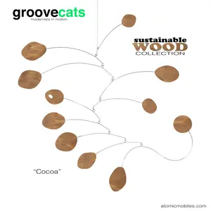 Sustainable Wood MCM | GrooveCats Mobiles
