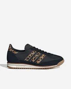 Adidas SL 72 OG Leopard Black Gum Women's Casual Sneaker - Classic Retro Vibes Contemporary Flair