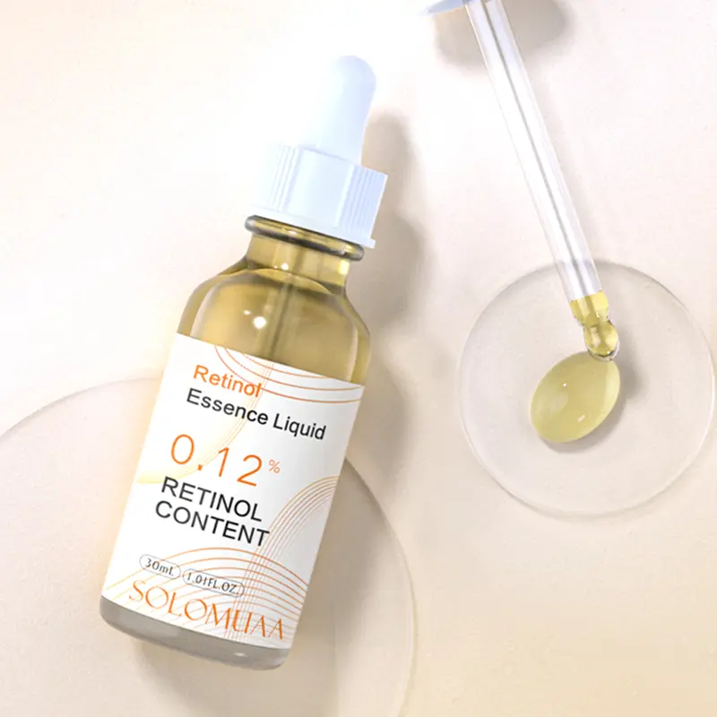 Solomuaa Retinol Dark Spot Remover Facial Serum with Vitamin B, Niacinamide & Pro-Xylane, 30 ml - Skin Repair, Skincare Comfort Skincare