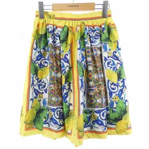 Pre-owned DOLCE & GABBANA Silk Small Leather Goods Dolce&Gabbana Skirt