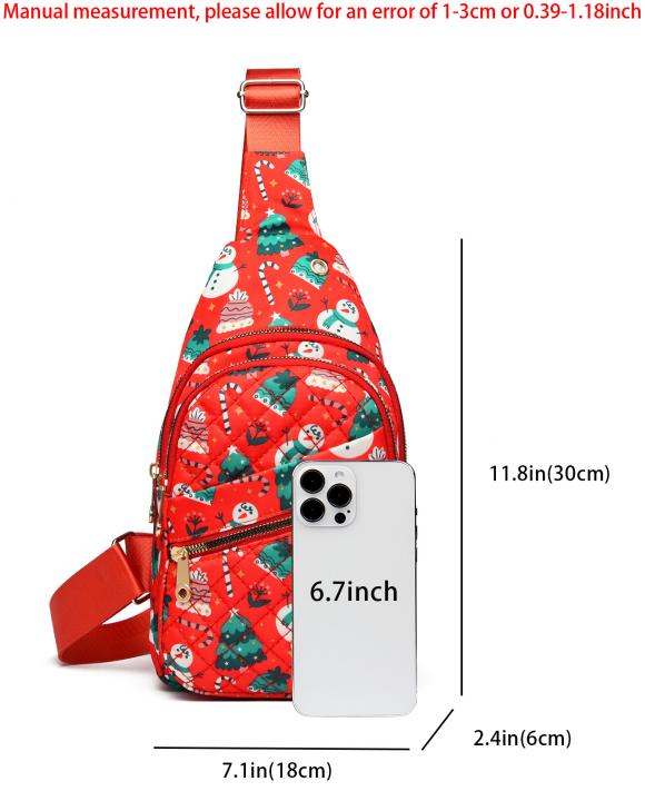 Fashion lightweight crossbody bag