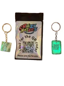 Mystery Keychains 50/50 Chance for QR Keychain for Crazynaters.Com Live Stream Opening!