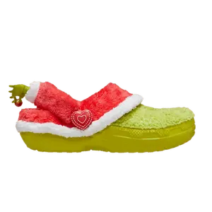 The Grinch x Crocs Classic Lined Clog 'Stealing Christmas'（sneakers）