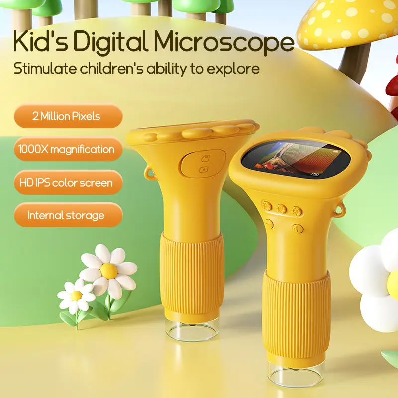 ASPOVEN 4K Upgraded Kid Microscope,3