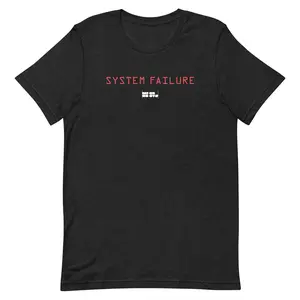 Microdots 'System Failure' Unisex T-Shirt