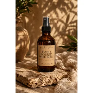 Shadow & Smoke Linen Spray, Aroma Freshener with Eucalyptus, Lavender, and Sage for Home Fragrance