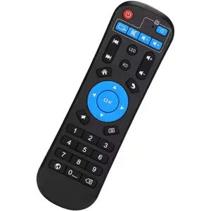 Replaced Remote Control Compatible with Android Smart TV Box T95, T95Z-K-V-U-W Pro, HK1, MX10, X88, X96, TX6, TX3, MX1, H50, H96