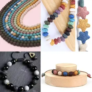 Jovi--A19--Volcanic Rock Beads