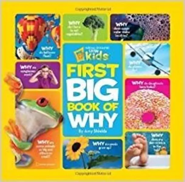 USED Book - National Geographic Kids First Big Book of Why (National Geographic Little Kids First Big Books) by Amy Shields (Paperback) - english