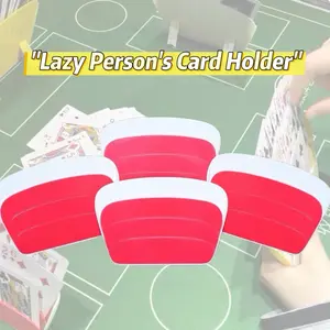 1 Set (4 Pieces) Poker Card Sleeves, Suitable for Poker Parties, Family Game Night, Options Available