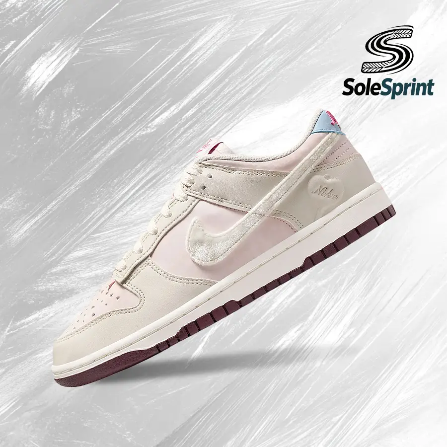 Nike Dunk Low Valentine's Day (2026) (Women's)– Women's Lifestyle Sneakers – Shoes For Woman -Vintage -Spring & Summer-Inspired Running Shoes, Shock-Absorbing Comfort, Gym To Streetwear Casual Wear-back to school–IQ1145 610