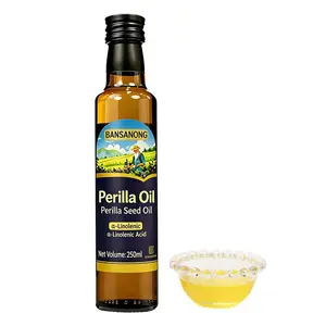 Food Grade Perilla Seed Oil Ideal for Smoothies, Yogurt, Salads & Low-Heat Cooking