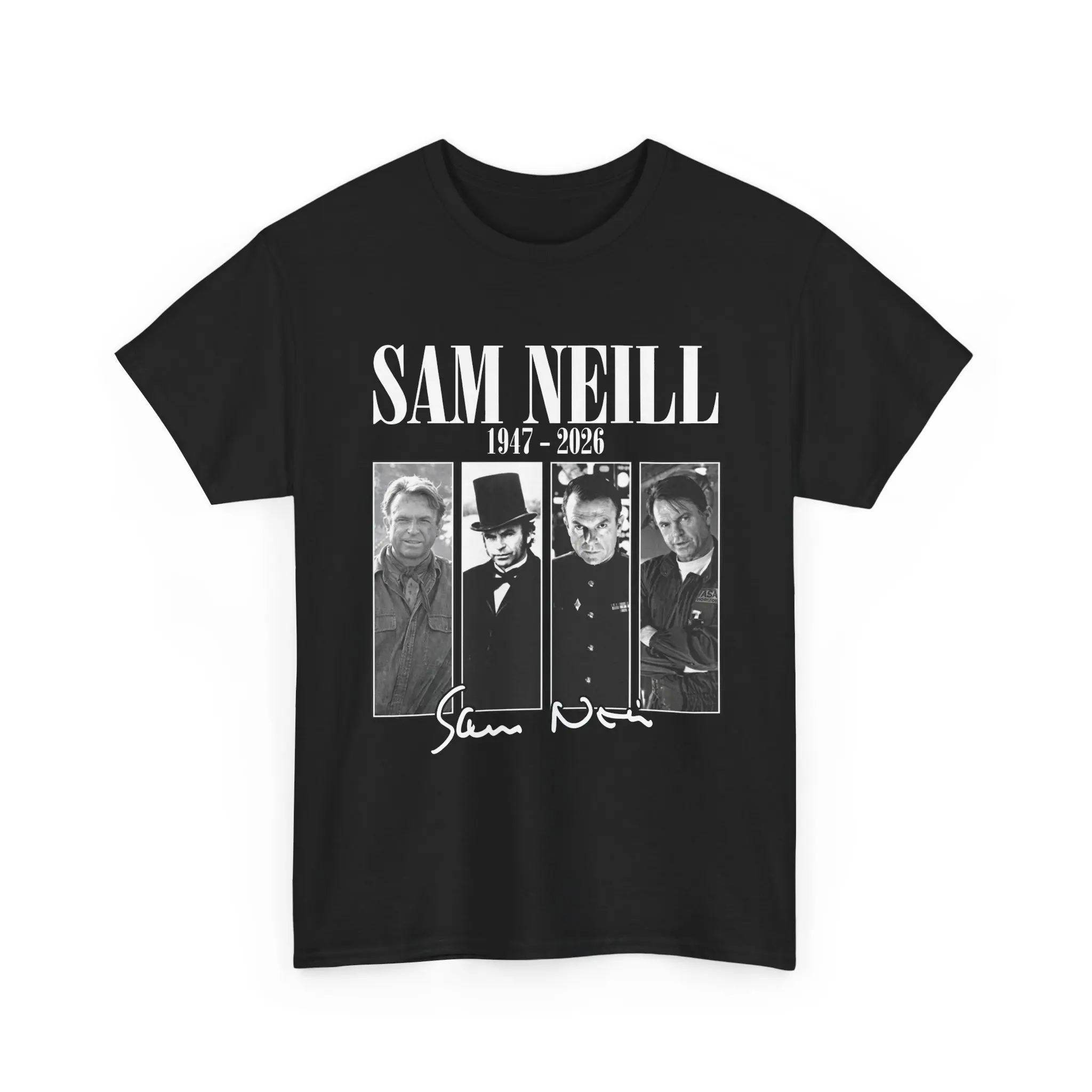 Sam Neill T-Shirt, Alan Grant Character Sweatshirt, Jurassic Park Hoodie