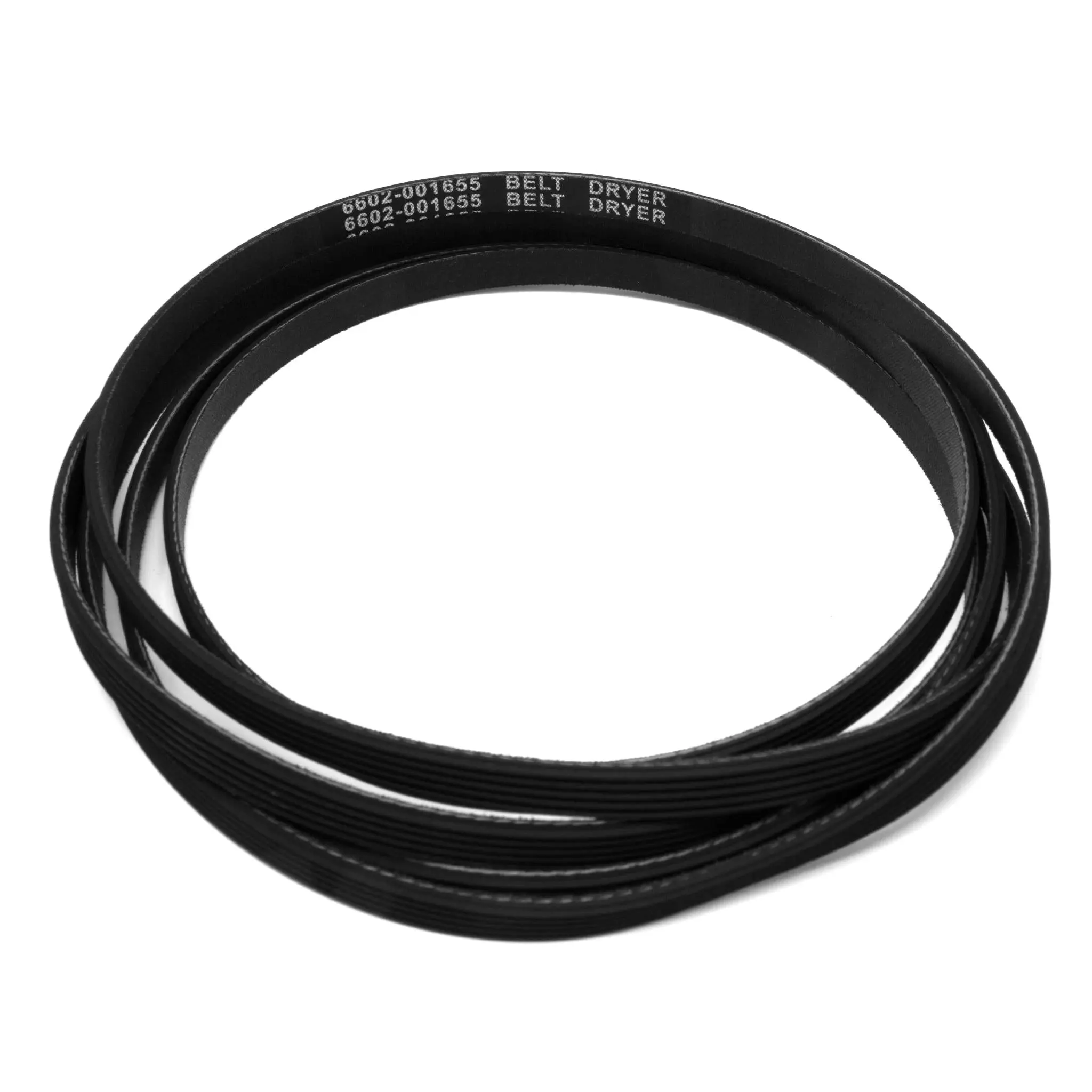 Dryer Drive Belt Replacement Part - Dryer Accessory Compatible with Samsung Appliances, Replaces OEM 6602-001655, PS4133825, AP4373659, 6602-001314