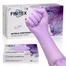 FINITEX 5Mil Purple Nitrile 12-Inch Cleaning Gloves - Extended Cuffs, Super Thick and Waterproof, Latex-Free and Powder-Free, Food Safe, Chemically Resistant, Perfect for Cleaning, Mechanical Work, and Everyday Chores (Thanksgiving/Black Friday Gift)