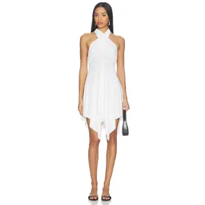 Norma Kamali Convertible Dress in Snow White