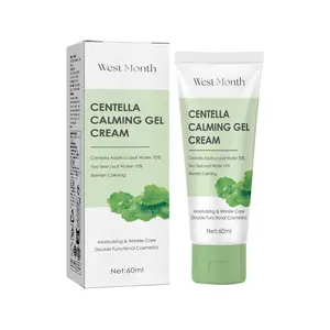 West & Month Centella Asiatica Moisturizing Cream Brightening Skin Tone Firming Skin Moisture Replenishment Fading Wrinkle Cream Hydrating Moisturize