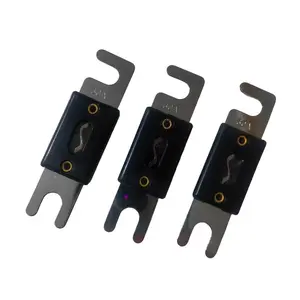 Anl Fork Type Fuse (3 Pack), Nickel Plated, 18 Amp Specifications Available, Suitable for Cars, Trucks, Boats, Motorcycles, Suvs