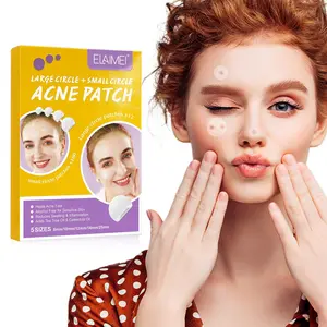 Elaimei Hydrocolloid Acne Patches, Skin-Friendly and Invisible - 192 Patches