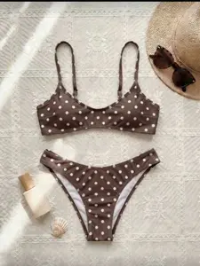 2026 New Simple Fashion Versatile Bikini for Women, Triangle Bikini Bottoms, Low Waist Slim Fit Sexy Comfortable Beach Vacation Swimsuit