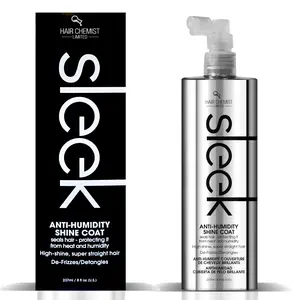 Hair Chemist SLEEK Anti Humidity Shine Coat 8 oz. - High Shine, Frizz Control, Heat Protection, Super Straight Hair, Haircare