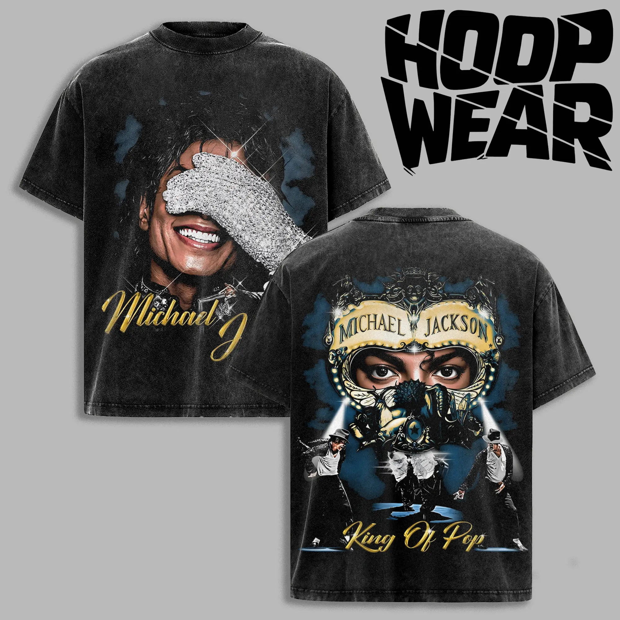 Retro 80s King of Pop Michael Jackson Dangerous Edition Graphic T