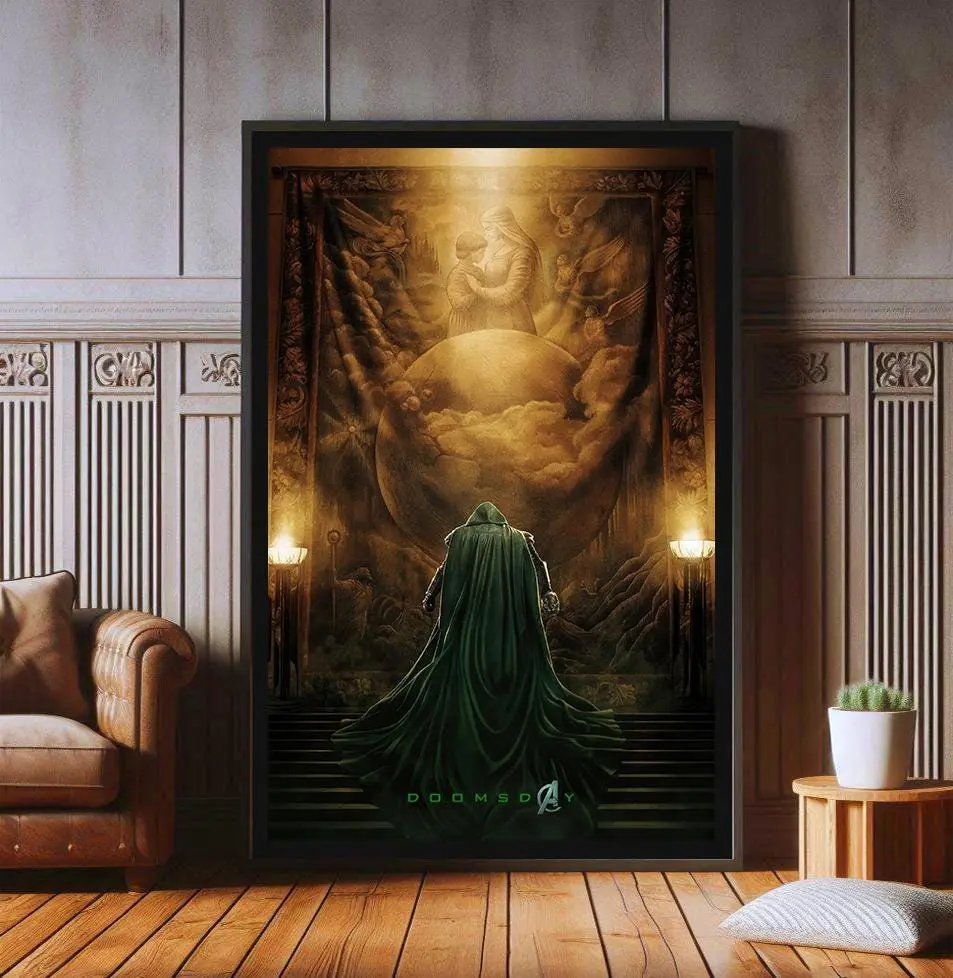 [ No Frame ]Avengers: Doomsday (2026) Movie Poster, Popular Poster Prints for Wall Aesthetic Decor
