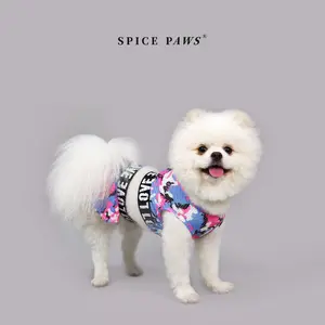 Pet Sports Style Casual Two-Piece Dress Outfits Clothes for Cats and Dogs, Perfect for Summer Outings and Swimming, Comfortable Breathable Fabric, Costume