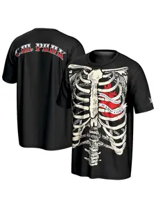 Limited Edition 3DT T-Shirt CM Punk Ribcage - A Collector's Edition Gift for Wrestling Fans, Suitable for Both Men and Women. Men's Short-Sleeve T-Shirt.